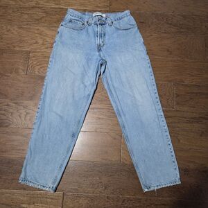 VTG Levi's 560 Comfort Fit Jeans Men’s 31x30 Blue Relaxed Tapered Denim Y2K